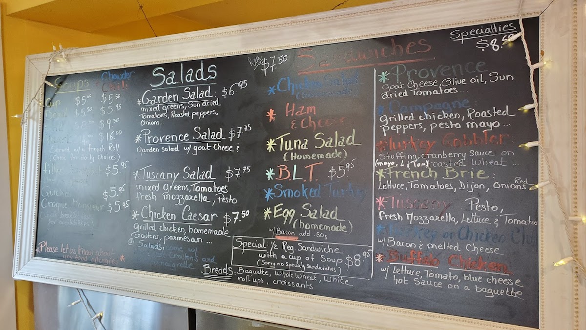Menu - Seabird Coffee & Co. photo 1